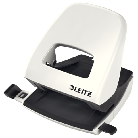 Articole pentru birou - Perforator 30 coli model 5008 metalic alb perla wow leitz