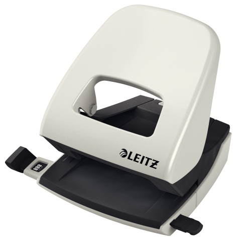 Articole pentru birou - Perforator 30 coli model 5008 metalic gri leitz