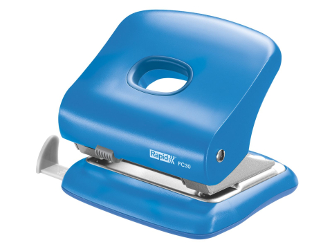 Articole pentru birou - Perforator 30 coli model fc30 albastru deschis rapid