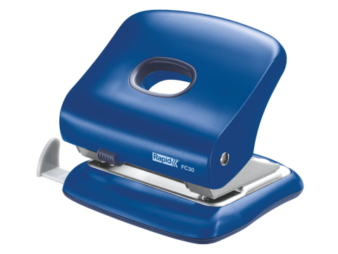 Articole pentru birou - Perforator 30 coli model fc30 albastru rapid