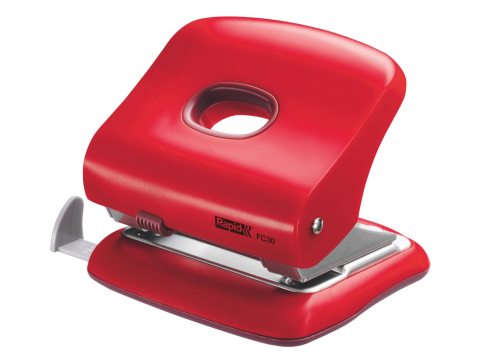 Articole pentru birou - Perforator 30 coli model fc30 rosu rapid