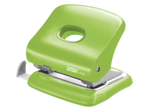 Articole pentru birou - Perforator 30 coli model fc30 verde deschis rapid