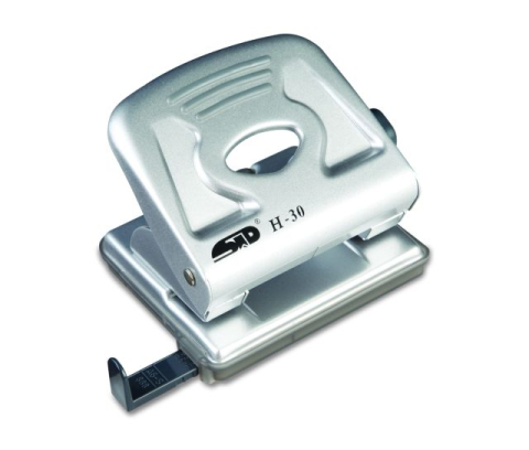 Articole pentru birou - Perforator 30 coli model h30 metalic argintiu noki
