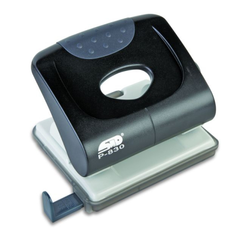 Articole pentru birou - Perforator 30 coli model p830 metalic negru noki