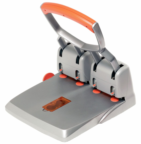 Articole pentru birou - Perforator 4 perforatii 150 coli hdc150/4 argintiu rapid
