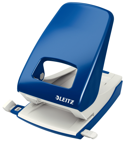 Articole pentru birou - Perforator 40 coli model 5138 metalic albastru leitz