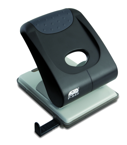Articole pentru birou - Perforator 40 coli model p840 metalic negru noki