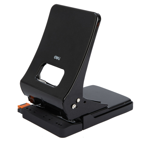 Articole pentru birou - Perforator 45 coli efortless e0143 negru deli