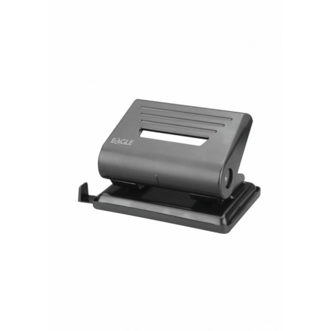 Birotică și Papetărie - Perforator Eagle 837, 25 coli, plastic, negru