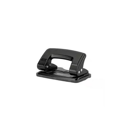 Birotică și Papetărie - Perforator Kangaro DP-480G, 12 coli, metalic, negru