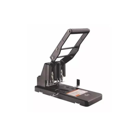 Birotică și Papetărie - Perforator Kangaro HDP-2160, 150 coli, metalic, negru