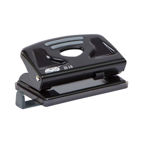 Birotică și Papetărie - Perforator STD H-10-190, 12 coli, metalic, negru