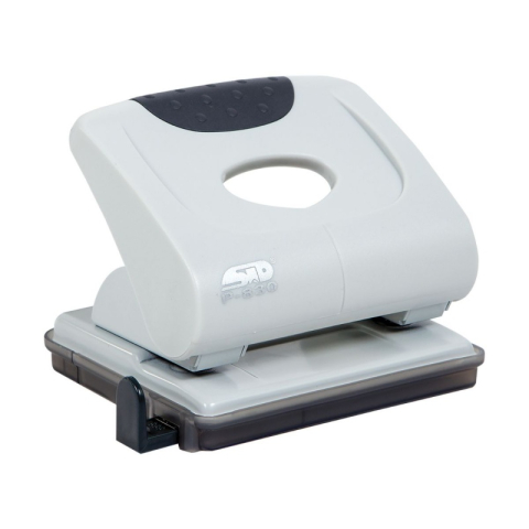 Birotică și Papetărie - Perforator STD P-830-020, 30 coli, plastic, gri