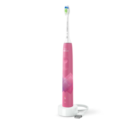 Ingrijire personala & Cosmetice - Periuta de dinti sonica electrica philips sonicare seria 4100 hx3689/41, 31000 miscari/minut, 1 mod de curatare, 2 intensitati, senzor presiune, functii brushsync & smarttimer, 1 cap de periere, r
