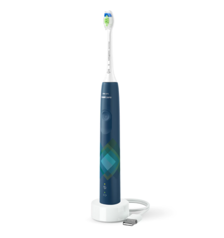 Periuta de dinti sonica electrica philips sonicare seria 4100 hx3689/42, 31000 miscari/minut, 1 mod de curatare, 2 intensitati, senzor presiune, functii brushsync & smarttimer, 1 cap de periere, m [1]