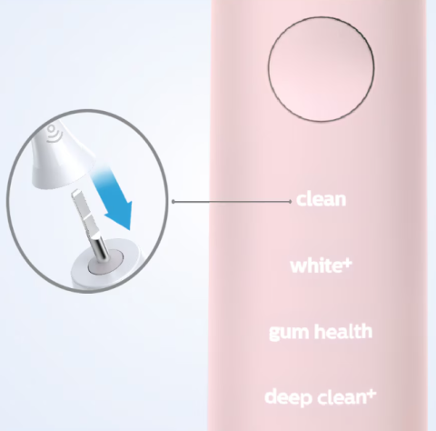 Periuta electrica sonica philips sonicare hx9911/21 diamond clean 9000 hx9911/21, 4 moduri de periere, 3 intensitati, 1 toc de transport cu usb incarcare, 1 pahar, roz [2]
