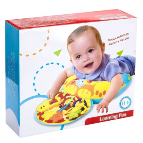 Perna Interactiva de Activitati Bebe, Centru de Dezvoltare Senzoriala si Motrica, Multicolora, 0-12 luni [1]
