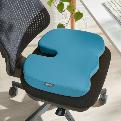 Pernuta ergonomica scaun albastru celest cosy leitz [2]