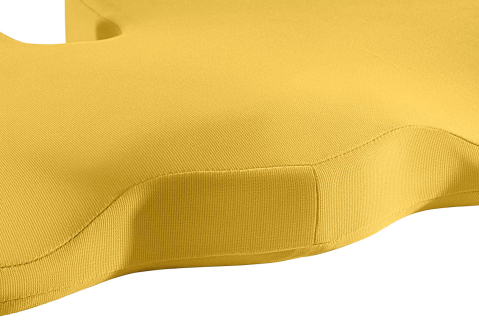 Pernuta ergonomica scaun galben chihlimbar cosy leitz [4]