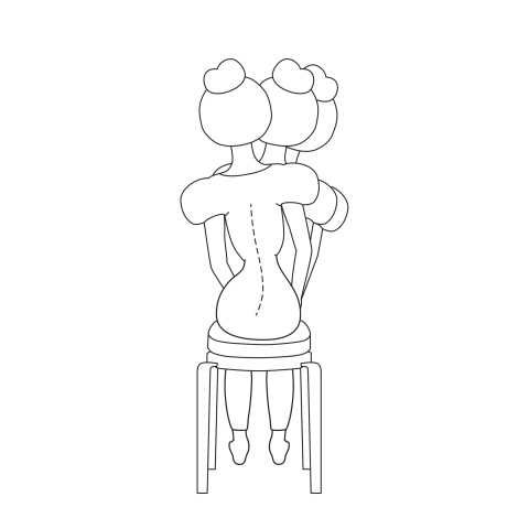 Pernuta ergonomica scaun gri carbune ergo leitz [3]