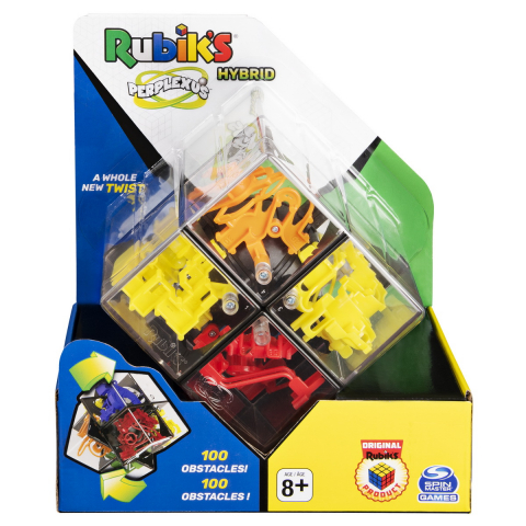 Cub Rubik si Cuburi Logice - Perplexus hybrid cub rubik 2x2 cu 100 de obstacole