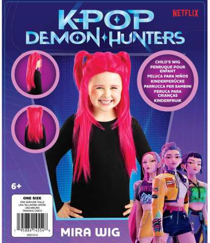 Îmbrăcăminte și accesorii - Peruca K-Pop Demon Hunters - Mira