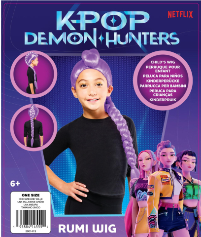 Îmbrăcăminte și accesorii - Peruca K-Pop Demon Hunters - Rumi