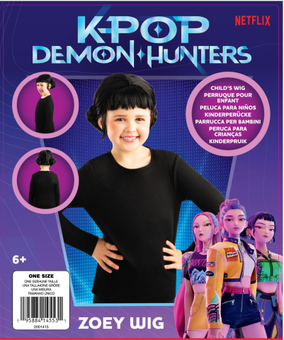 Îmbrăcăminte și accesorii - Peruca K-Pop Demon Hunters - Zoey