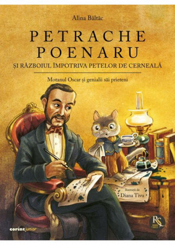 Cărți Educative, Activități - Petrache Poenaru si razboiul impotriva petelor de cerneala