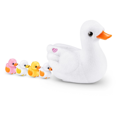 Pets Alive - Jucarie de plus interactiva, Mama Rata si bobocii sai varsta 3-5 ani ,5-7 ani ,7-9 ani, Unisex [4]