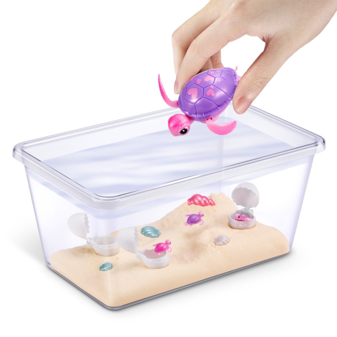 Pets Alive  Set de joaca interactiv, Mama Testoasa si puii sai [3]