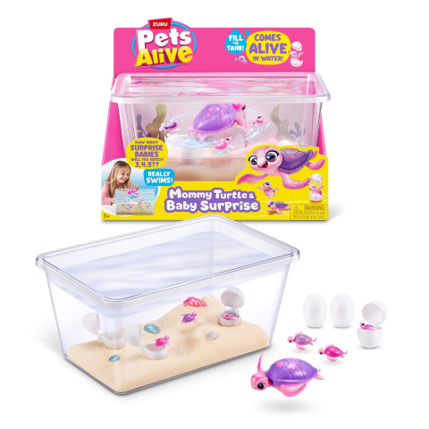 Pets Alive  Set de joaca interactiv, Mama Testoasa si puii sai [1]