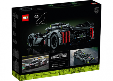 LEGO® Technic - PEUGEOT 9X8 24H Le Mans Hybrid Hypercar 42156, 1775 piese, varsta de la 14 ani la +15 ani [1]