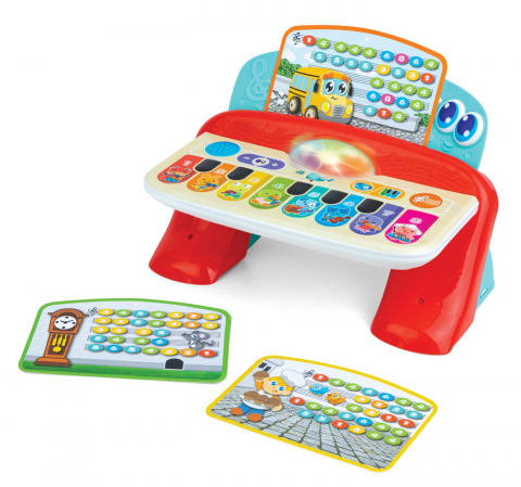 Pian cu sunete si lumini cu 8 taste pentru bebelusi, winfun, varsta de la 1 an la 3 ani [4]