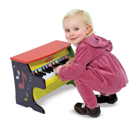 Jucării și Jocuri pentru copii - Pian de jucarie mini Melissa and Doug
