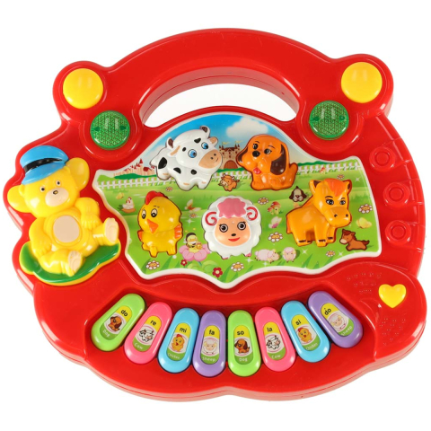 Pian Interactiv Educational cu Sunete de Animale 18 Luni+ [1]