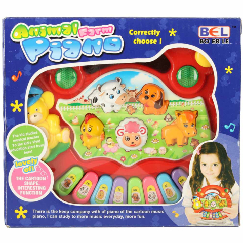 Pian Interactiv Educational cu Sunete de Animale 18 Luni+ [3]