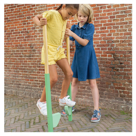 Picioroange din lemn, 110 cm, BS Toys, 6+ ani [2]