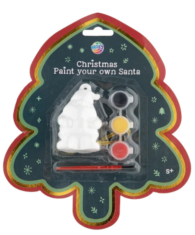 Seturi colorat, pictură și desen - Picteaza-l pe Mos Craciun