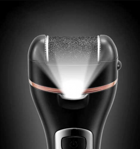 Pila Electrica pentru Calcaie, Piele Moarta cu 2 Viteze, 3 Capete si LED [7]
