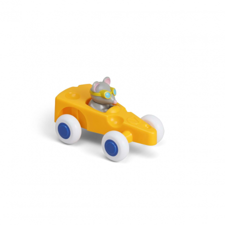 Jucării și Jocuri pentru copii - Pilot de curse Soricel in Masinuta Cascaval - Cute Racer