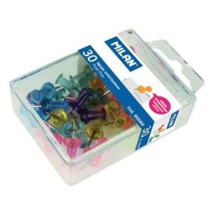 Birotică și Papetărie - Pioneze pt panouri de pluta milan 80086 10 buc