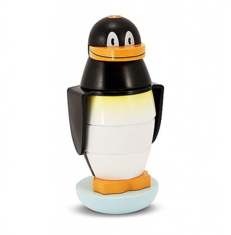 Jucării și Jocuri pentru copii - Piramida pentru motricitate Pinguin - Melissa and Doug