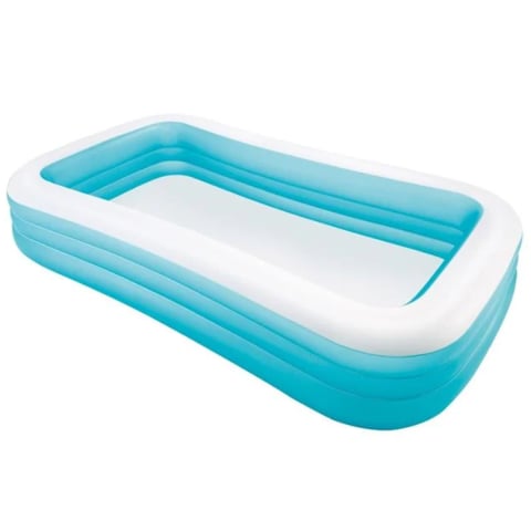 Jucării și Jocuri pentru copii - Piscina Gonflabila pentru copii, Capacitate 1050L, Vinil Rezistent, Bleu