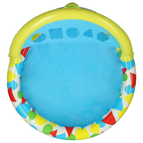 Piscina Gonflabila pentru Copii, din PVC cu 5 Forme din Spuma Incluse, Bubble Pool [5]