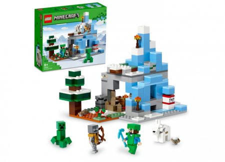 LEGO Minecraft - Piscurile inghetate, varsta de la 8 ani la +15 ani