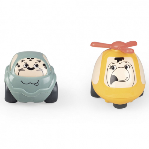 Pista de masini Smoby Big Garage cu masinuta si elicopter [2]