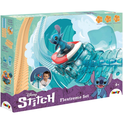 Jucării și Jocuri pentru copii - Pista Smoby Stitch FleXtreme Set circuit de curse