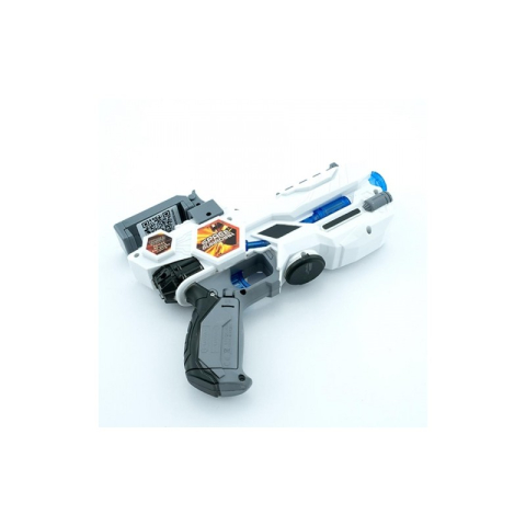 Periferice IT - Pistol AR - cu bluetooth, suport telefon, necesita baterii 3x AA, alb, 3+ ani, MegaCreative, 419250