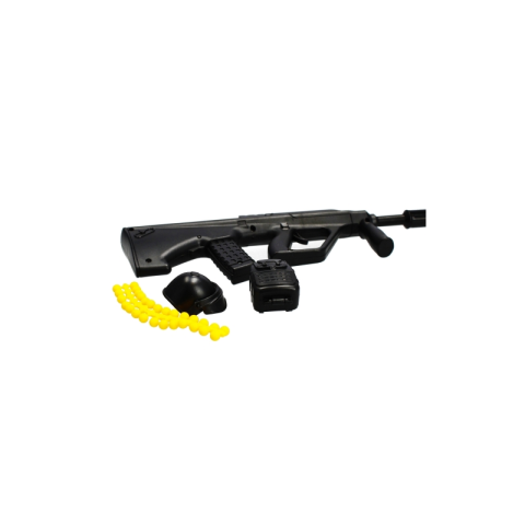 Pistol cu bile moi, 25cm, metal, accesorii incluse, negru, 6+ ani, MegaCreative, 483262 [2]
